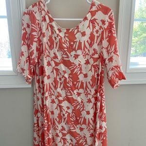 O’Neil orange floral dress